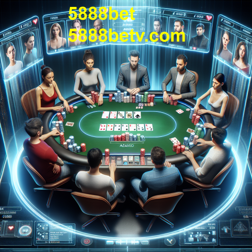 A Emoção do Pôquer no 5888bet: Um Jogo de Estratégia e Habilidade